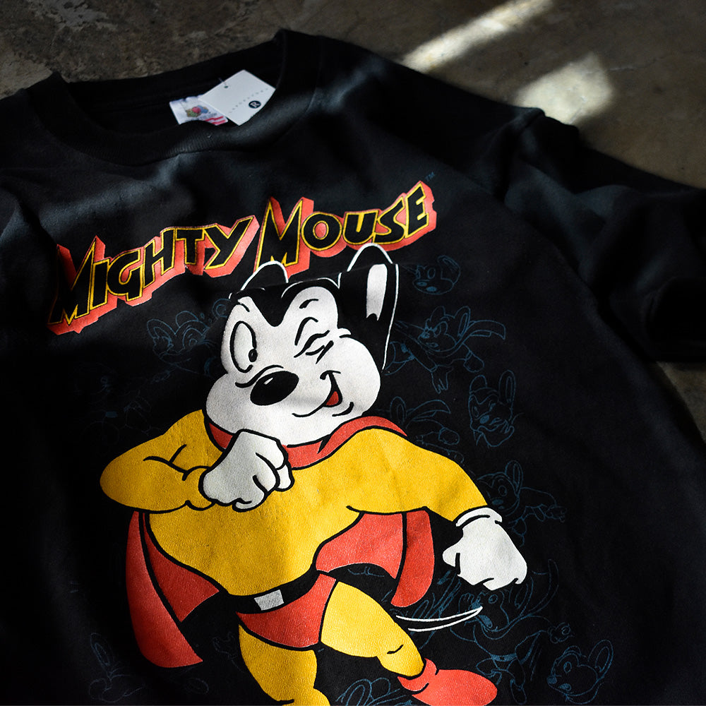 90sUSA製 MIGHTY MOUSE マイティーマウス Tシャツ-