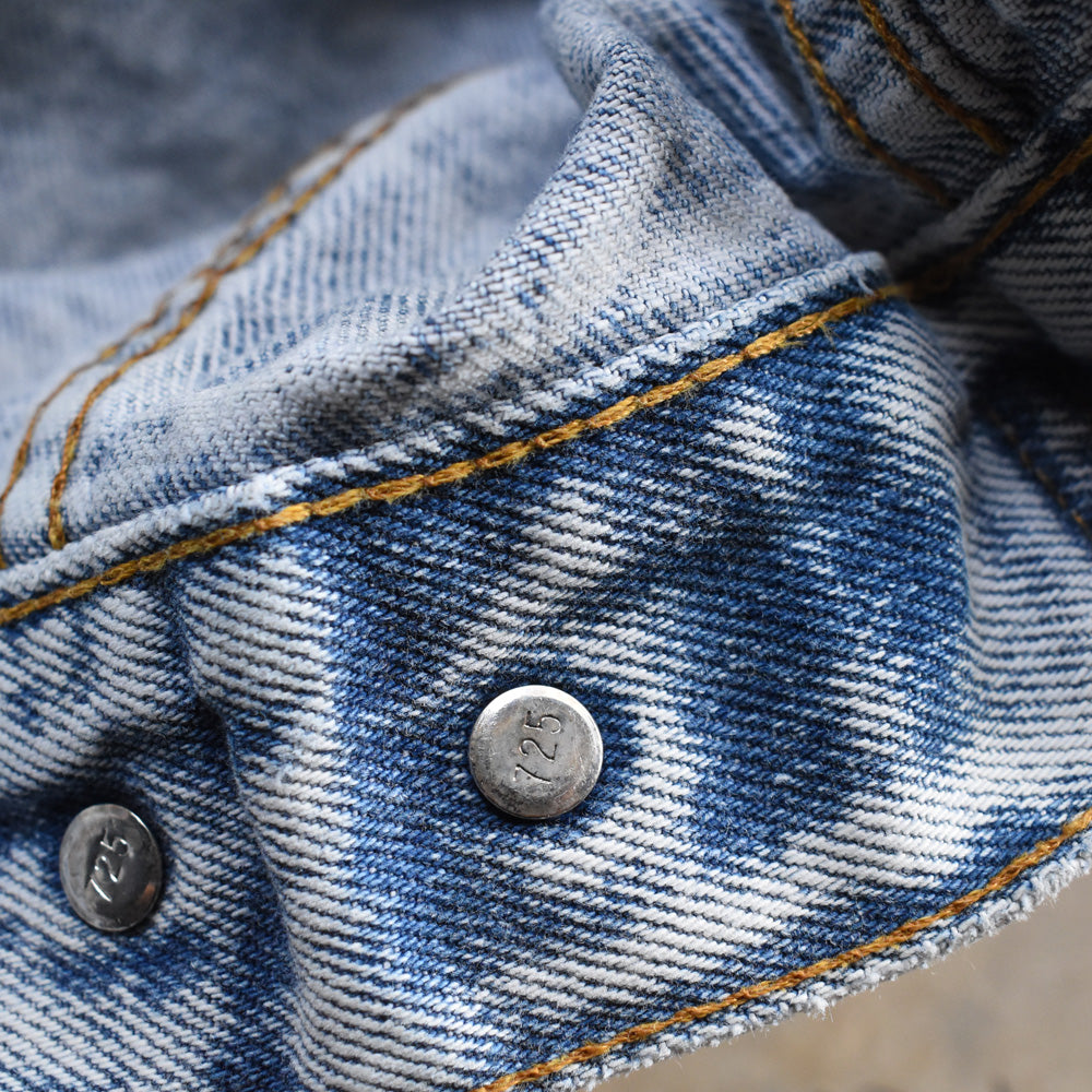90’s Levi's 70507-0219 ケミカルウォッシュ デニムジャケット USA製 250930