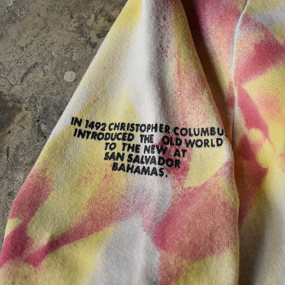 90’s “Mamboo Brand Condoms” タイダイ ジョーク スウェット USA製 231201H