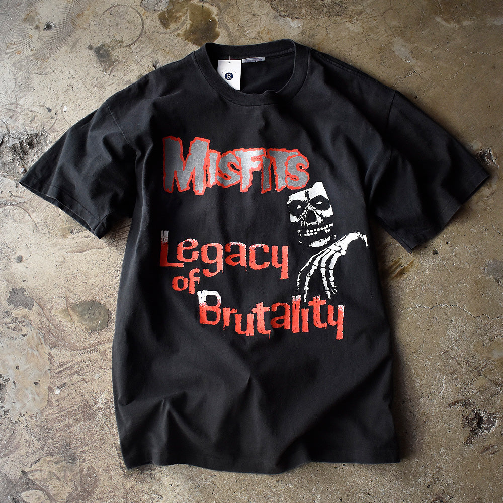 90's The Misfits “Legacy of Brutality” Sean J Wyett Tシャツ 240503H