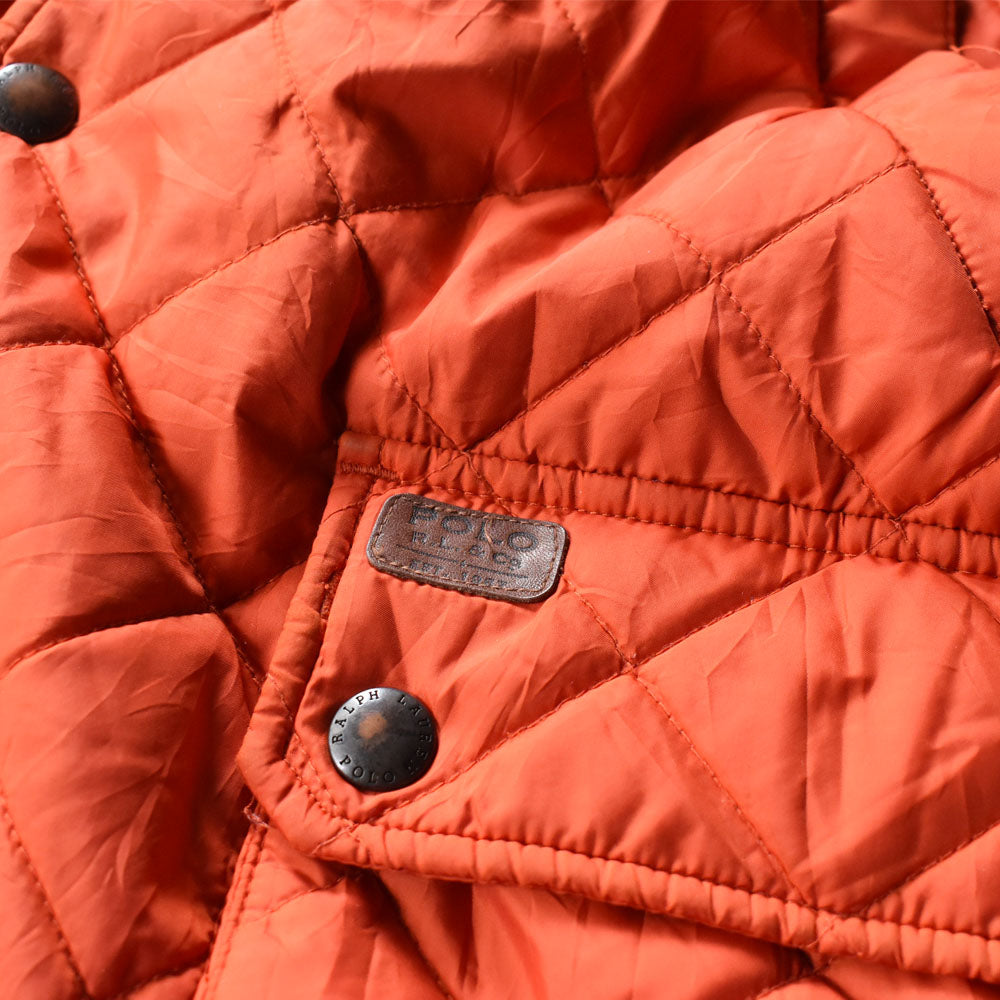90’s Polo by Ralph Lauren キルティングジャケット バーントオレンジ 251010H