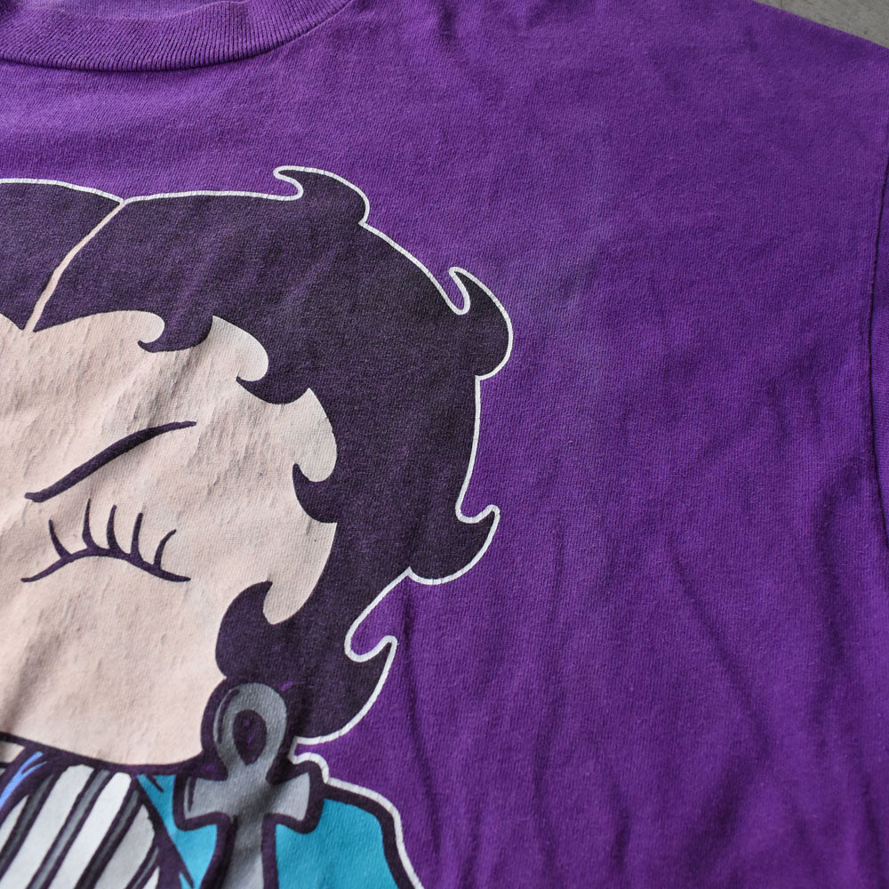 90’s Betty Boop “Nail” キャラクター Tシャツ USA製 250919H
