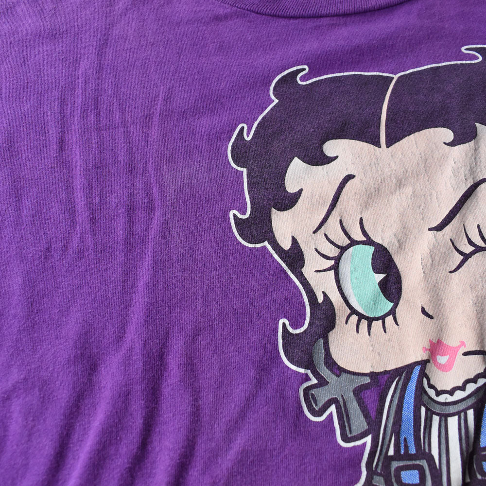 90’s Betty Boop “Nail” キャラクター Tシャツ USA製 250919H