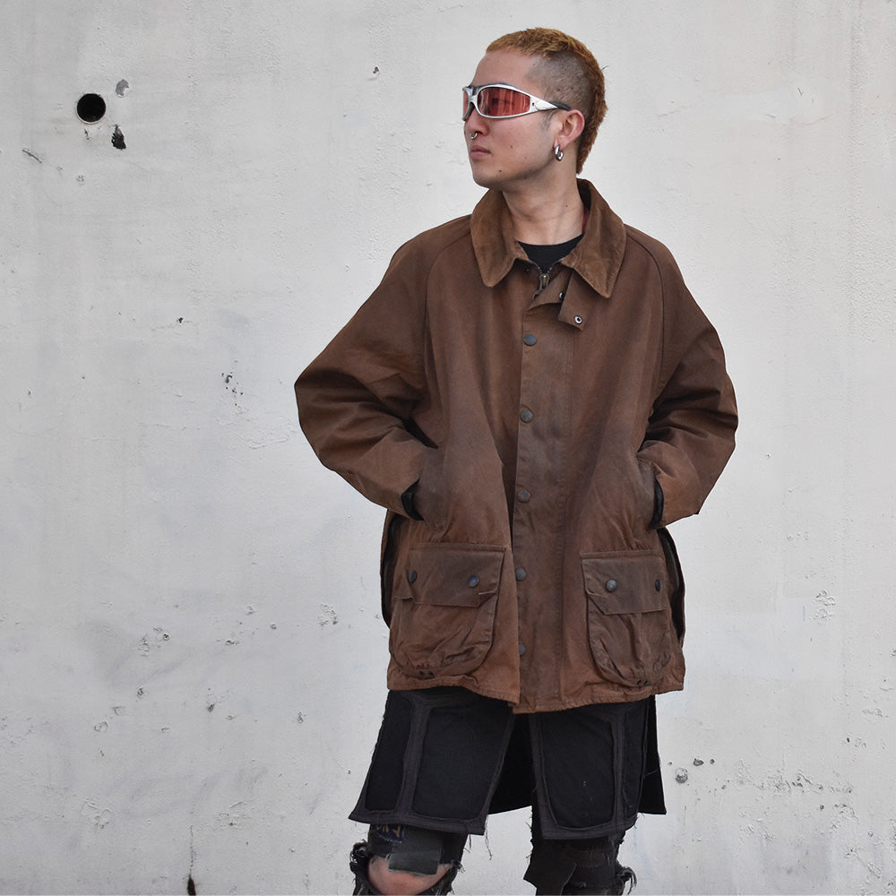 Y2K Barbour “BEAUFORT” オイルドジャケット イングランド製 250125