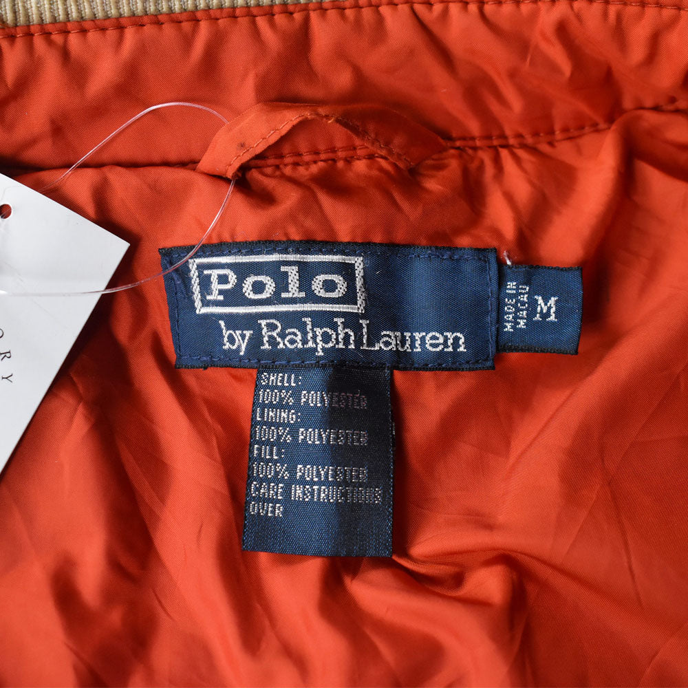 90’s Polo by Ralph Lauren キルティングジャケット バーントオレンジ 251010H