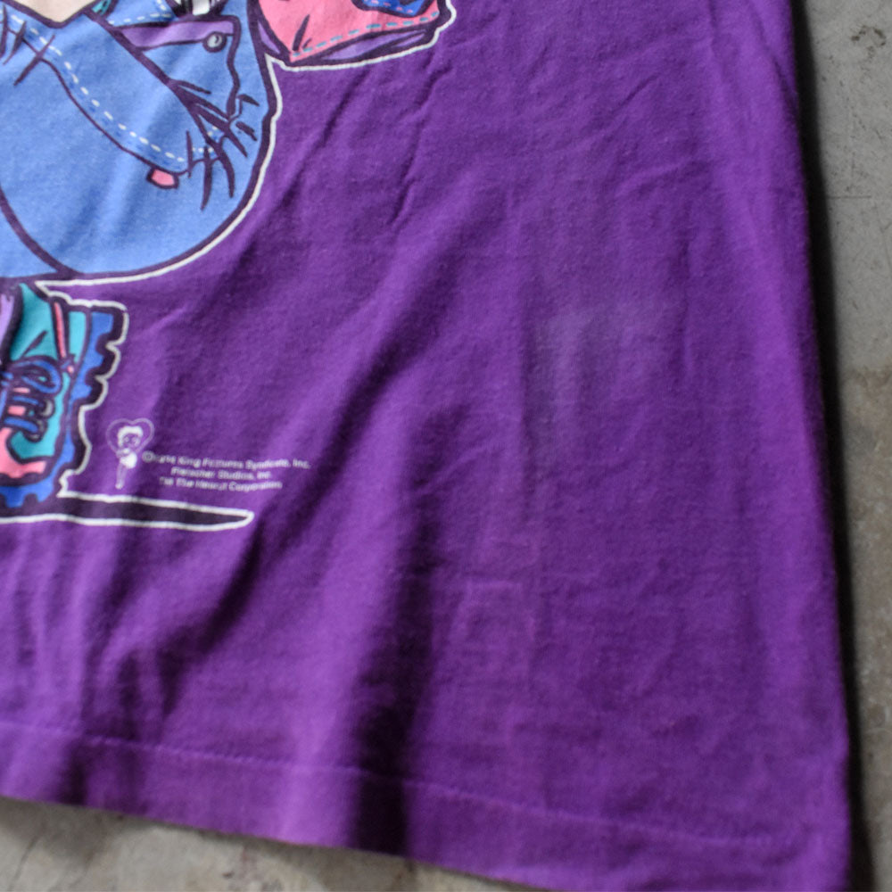 90’s Betty Boop “Nail” キャラクター Tシャツ USA製 250919H