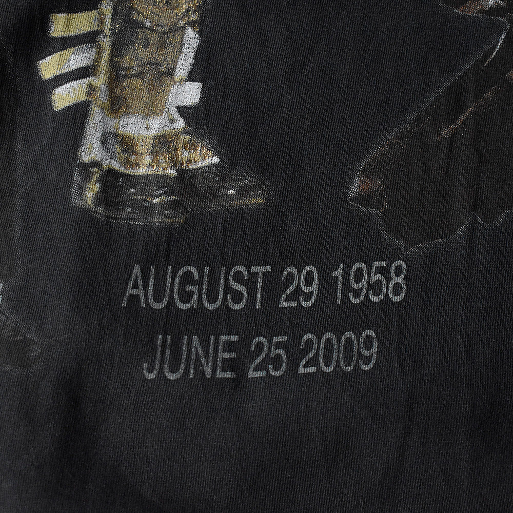 Y2K Michael Jackson “King of Pop“ memorial” Tシャツ 250611H