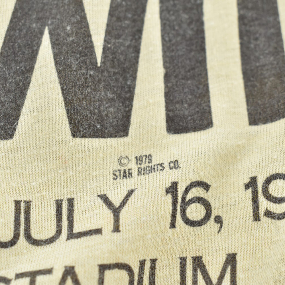 80's THE WHO "CNE Stadium 1980" ロックTシャツ 260918H