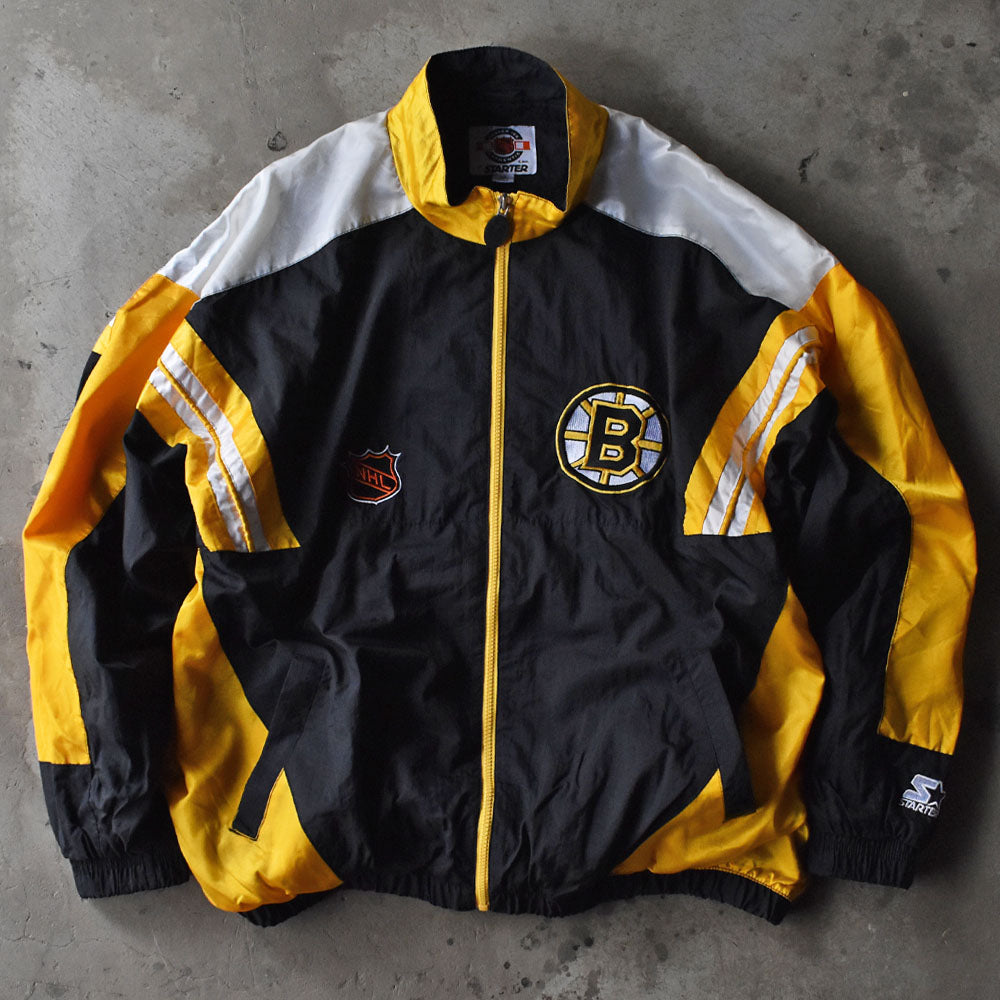 90’s STARTER “NHL Boston Bruins” ナイロンジャケット 240422