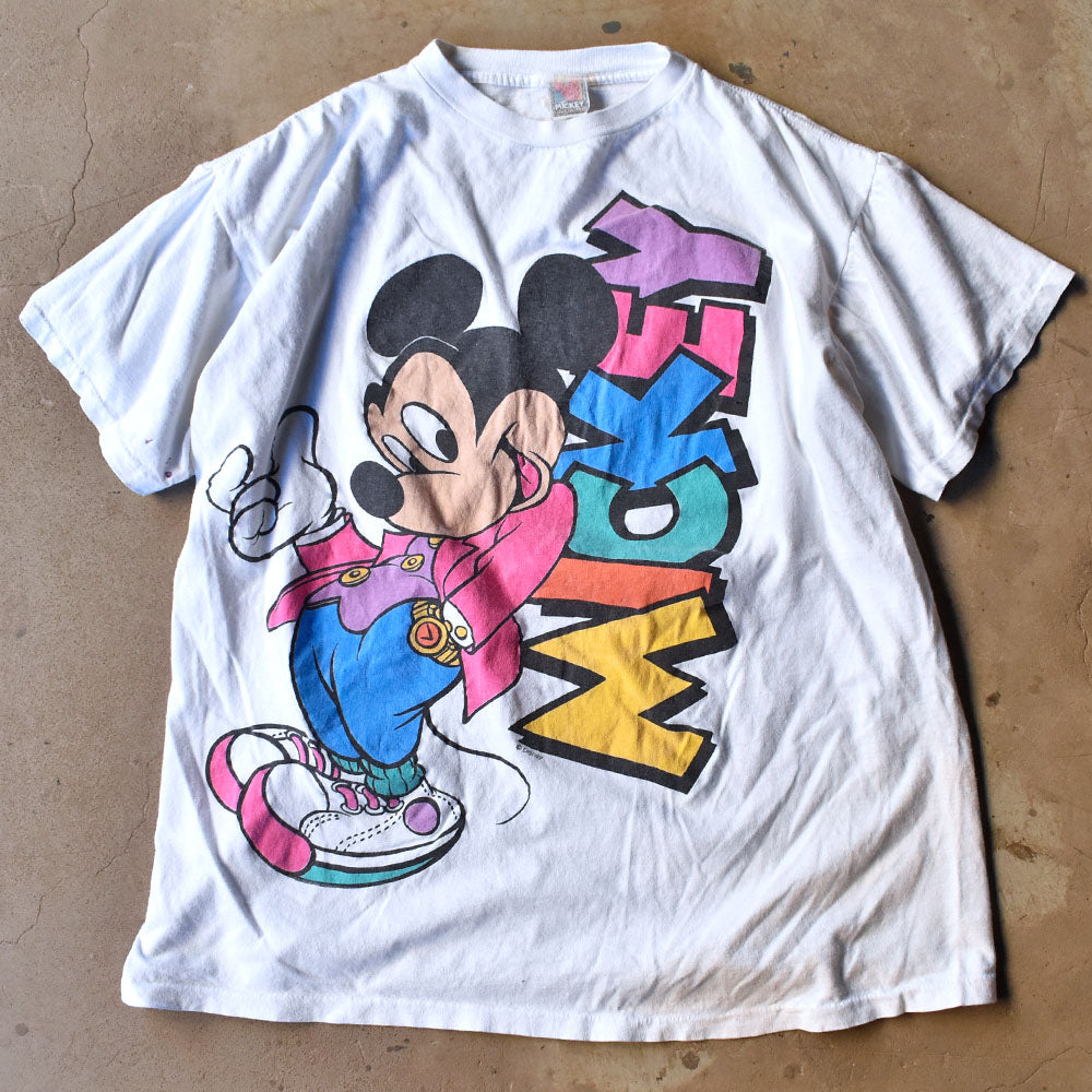 90’s Disney ”Mickey” Tシャツ 240323