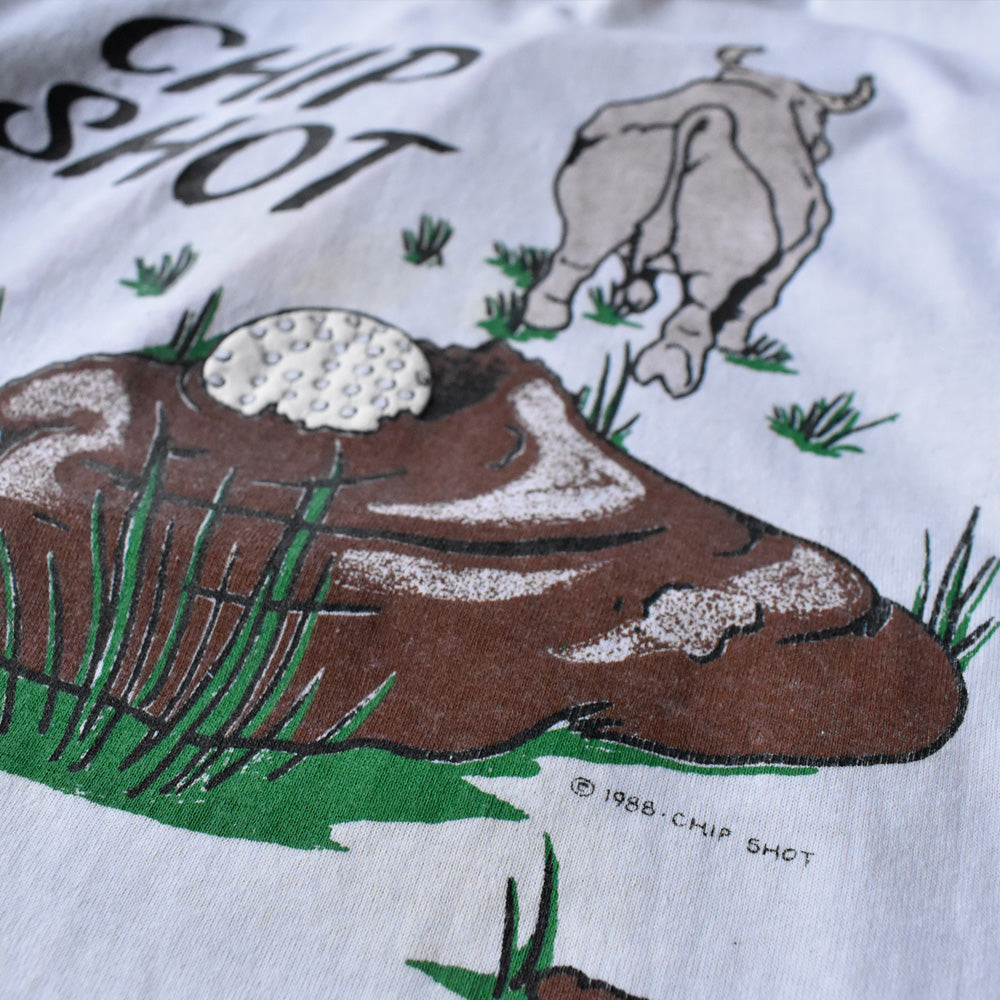 80’s SCREEN STARS “CHIP SHOT” Tシャツ USA製 240811