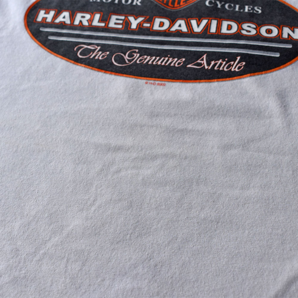 Y2K Harley-Davidson “SAN DIEGO” 両面プリント Tシャツ USA製 240627