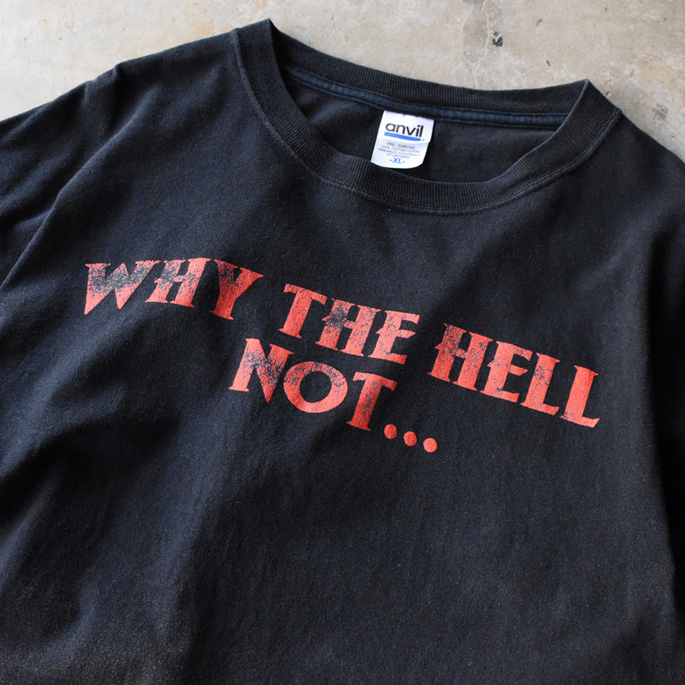 Harley-Davidson “WHY THE HELL NOT...” 両面プリント Tシャツ 250512