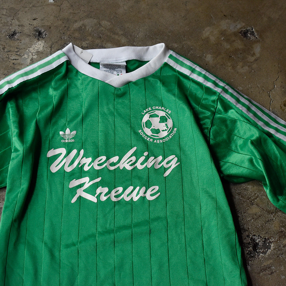 90's adidas “Wrecking Krewe” フットボール サッカーシャツ USA製 250816H
