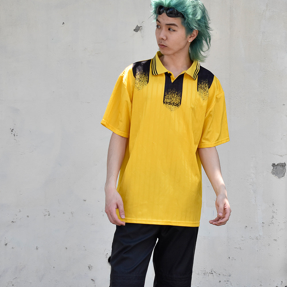 Y2K adidas フットボール サッカーシャツ 250516H