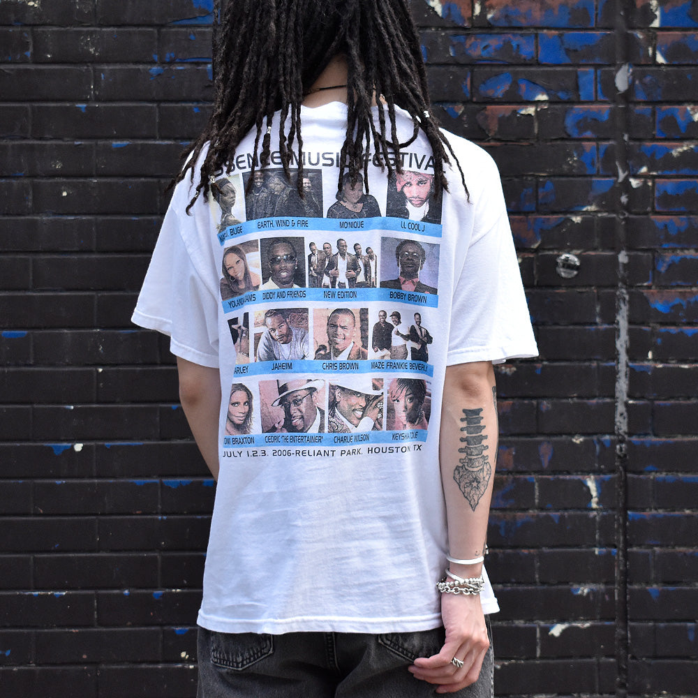 Y2K Essence Music Festival “2006 IN HOUSTON, TX ” ブラックミュージック フェス Tシャツ 240622H