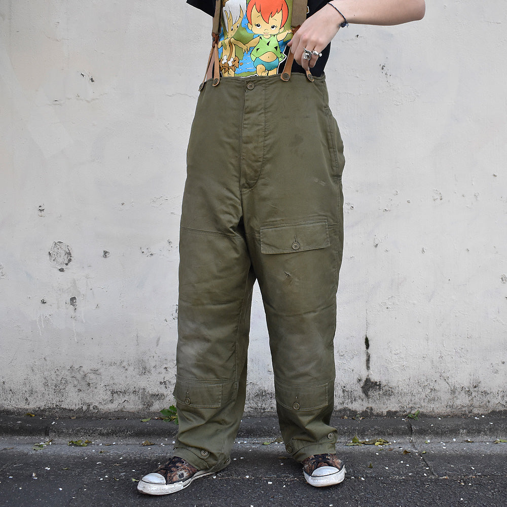 40's U.S.ARMY Air Forces A-10 フライトパンツ アルパカライナー 250124