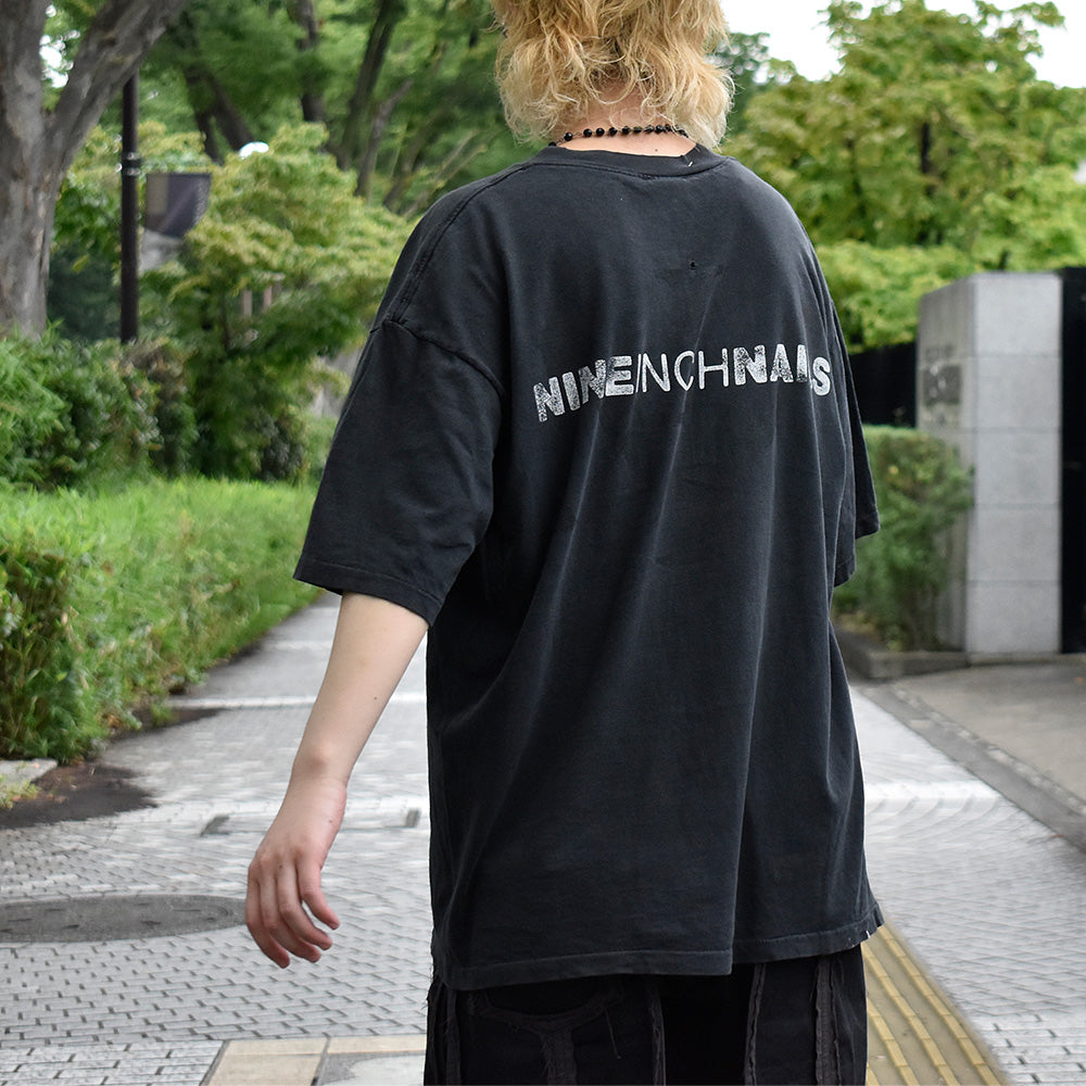90's Nine Inch Nails “box logo“ Tシャツ 240630H