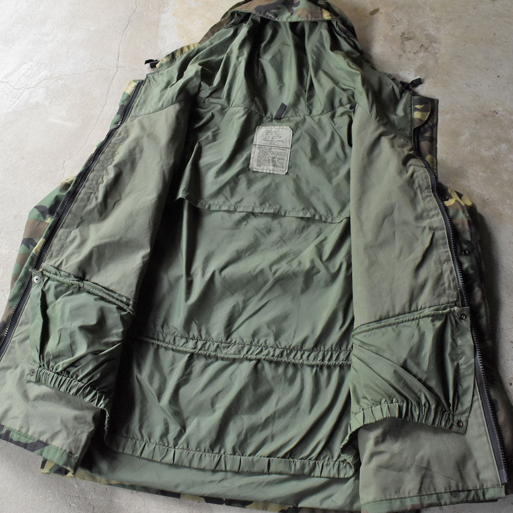'02 U.S.ARMY ECWCS ウッドランドカモ ゴアテックス パーカー 251007H
