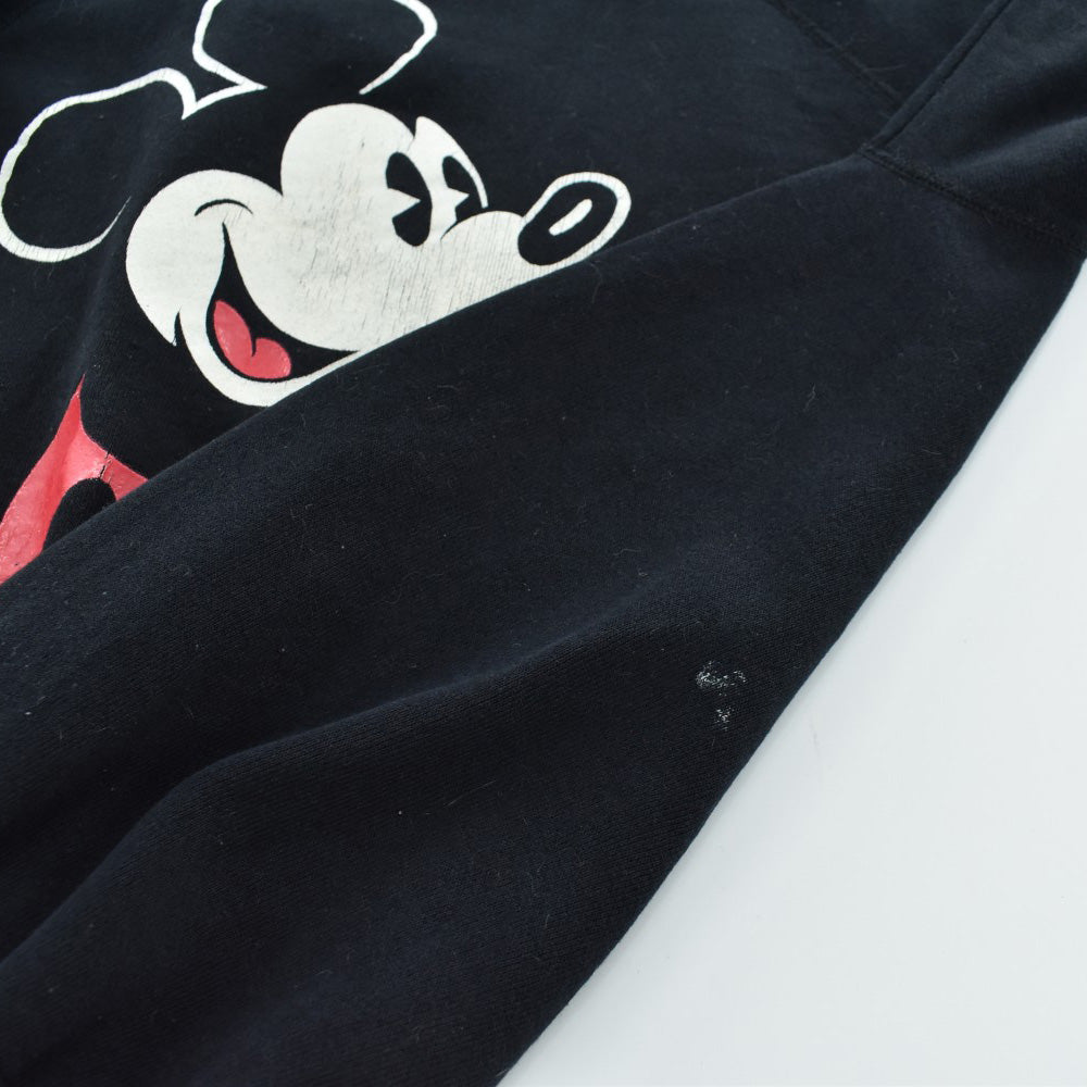 90’s Disney “blue shoes” ミッキースウェット 黒 260807H