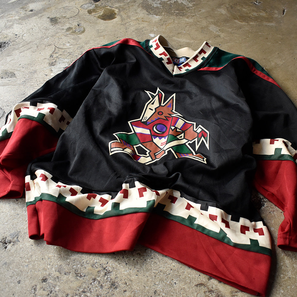 Y2K CCM NHL “PHOENIX COYOTES“ ホッケーシャツ 240727H