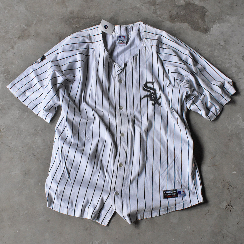 “MLB Chicago White Sox” コットンボディ ベースボールシャツ 241105