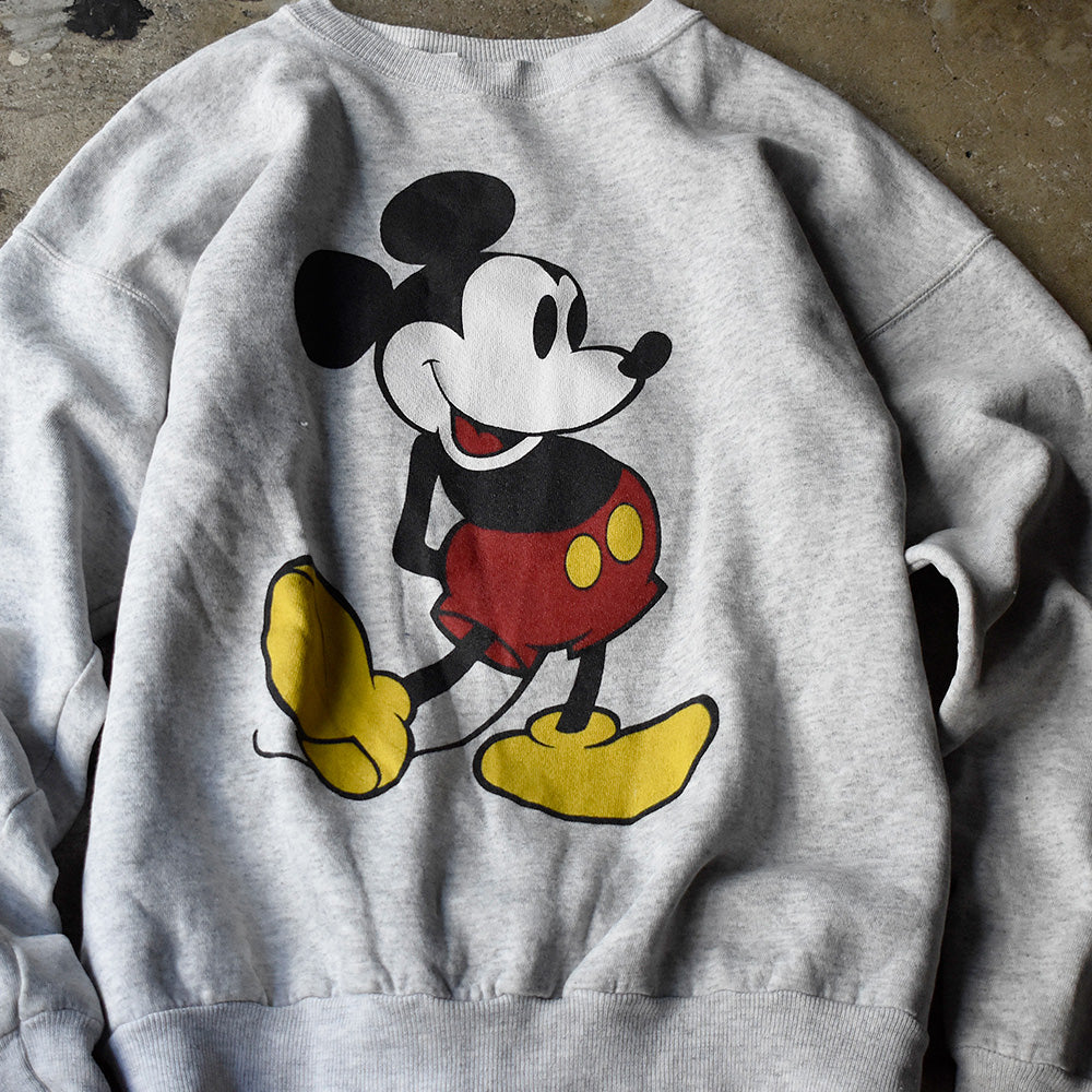 90's Disney “Mickey” セットインスリーブスウェット USA製 250124H