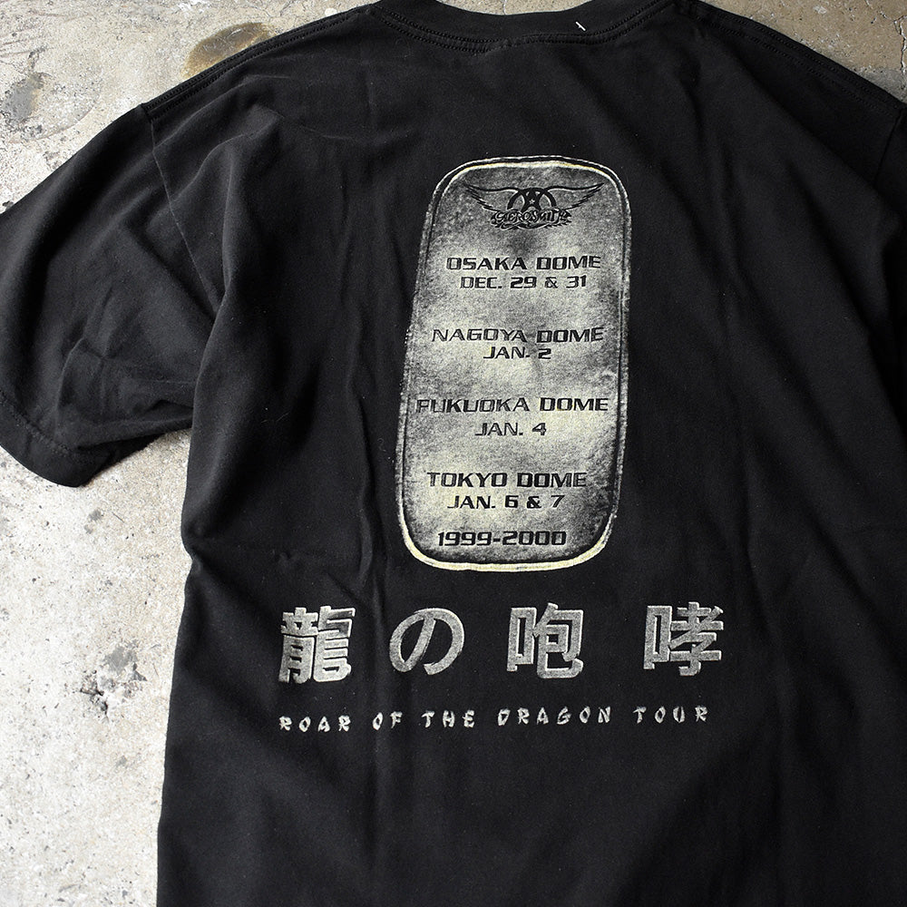 90’s~ Aerosmith ROAR OF THE DRAGON “龍の咆哮” Japan Tour Tシャツ 250412H