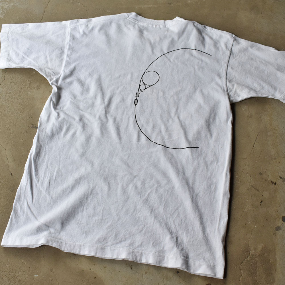 90’s “Super Collider” アート Tシャツ USA製 240404