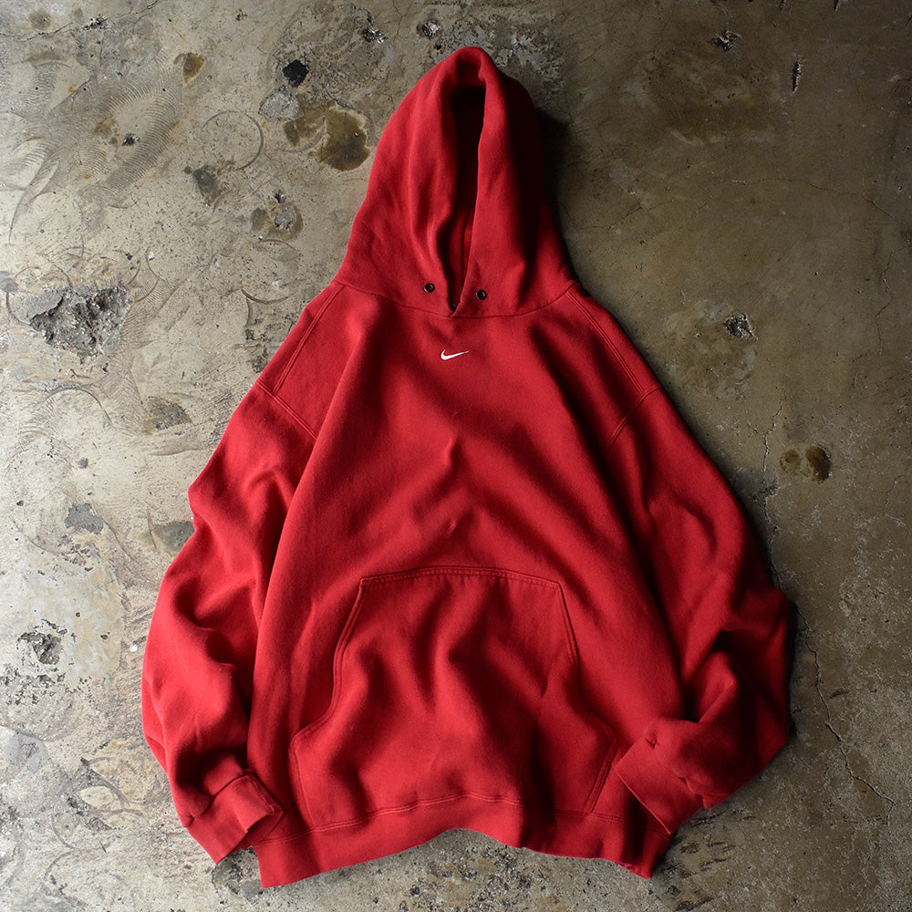 90's NIKE center small swoosh!パーカー USA製 230930H