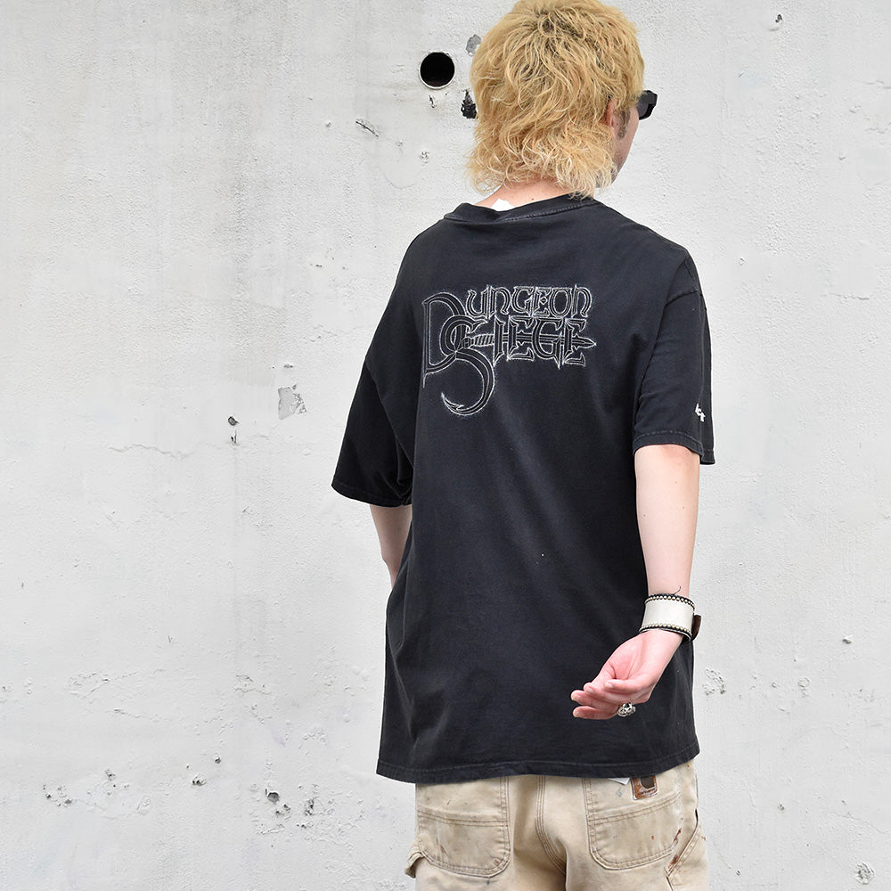 Y2K Microsoft “Dungeon Siege“ 企業 ゲーム Tシャツ 240627H