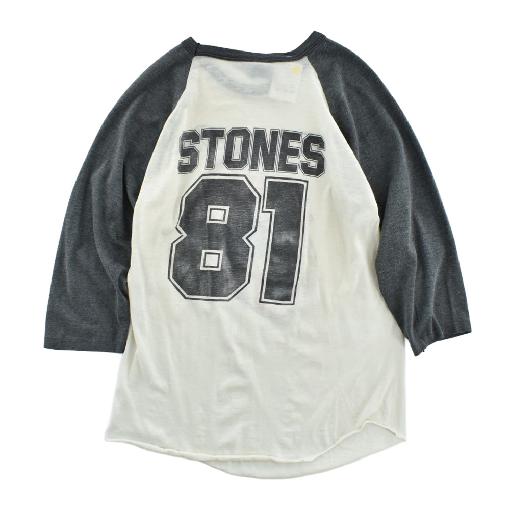 80’s The Rolling Stones “STONES 81” ラグラン ロックTシャツ 260602H
