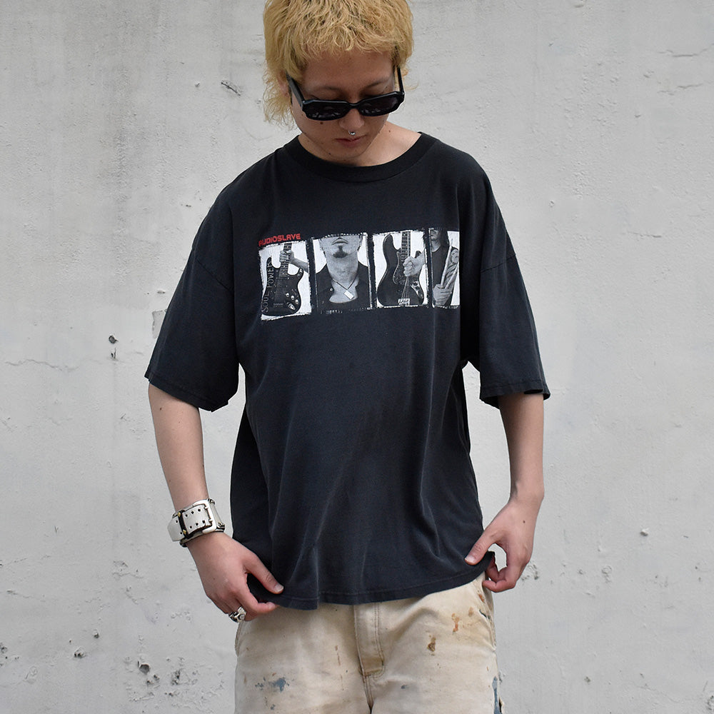 Y2K Audioslave フォト ロック Tシャツ 240627H
