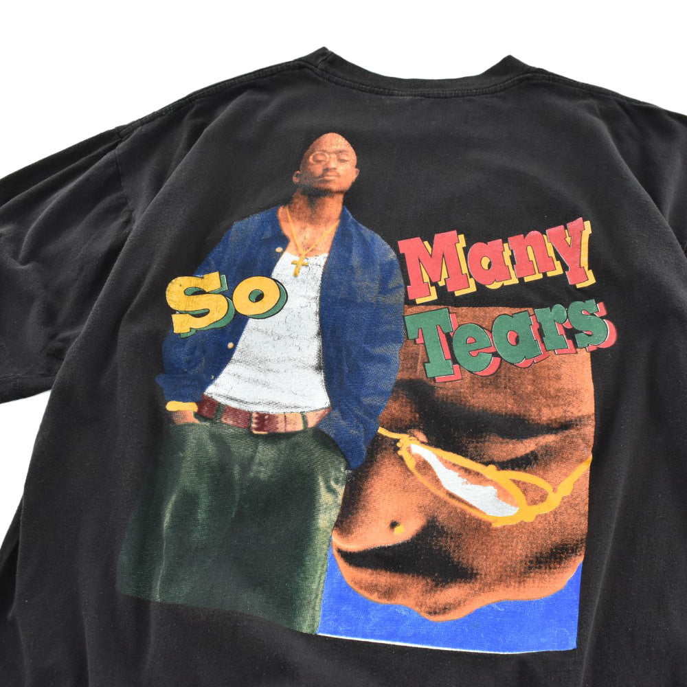 90's 2PAC "So Many Tears" ラップT 260811HSH1