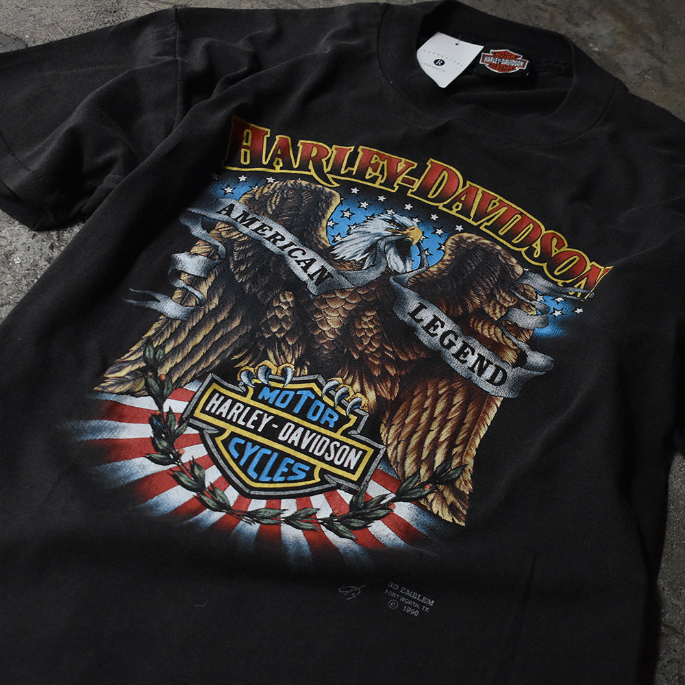 元々タマ数が少ない上にHarley-Davidson90sイーグルヴィンテージTシャツ イーグル