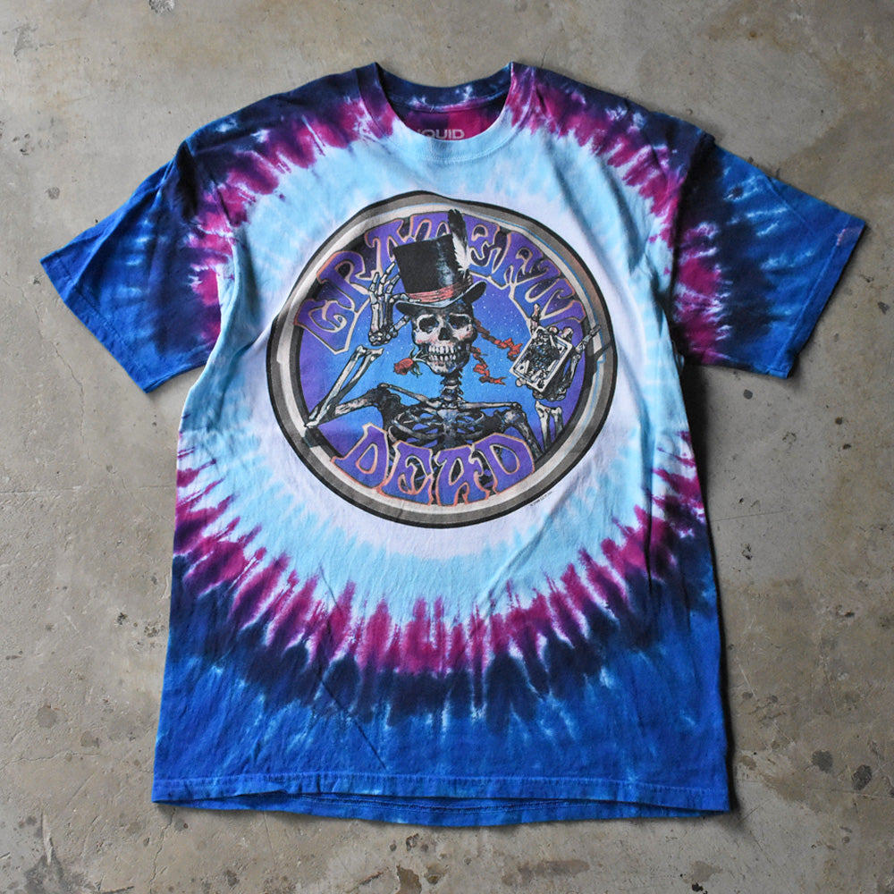 LIQUID BLUE Grateful Dead スカル タイダイTシャツ 240831