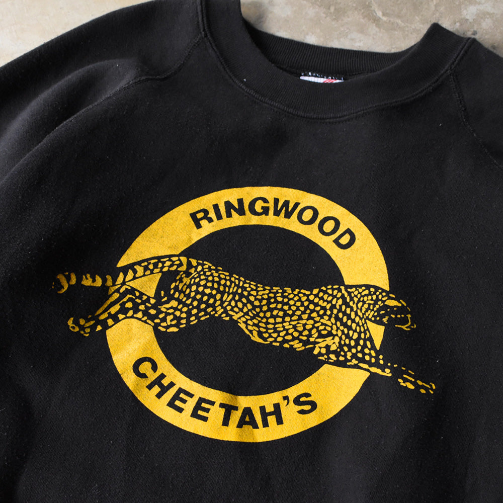 90's “RINGWOOD CHEETAH'S” ラグラン スウェット 250526