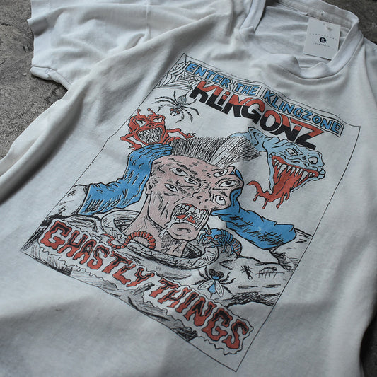 クリンゴンズ Ghastly Things グラフィックプリント Tシャツ 1990年 ヴィンテージ
