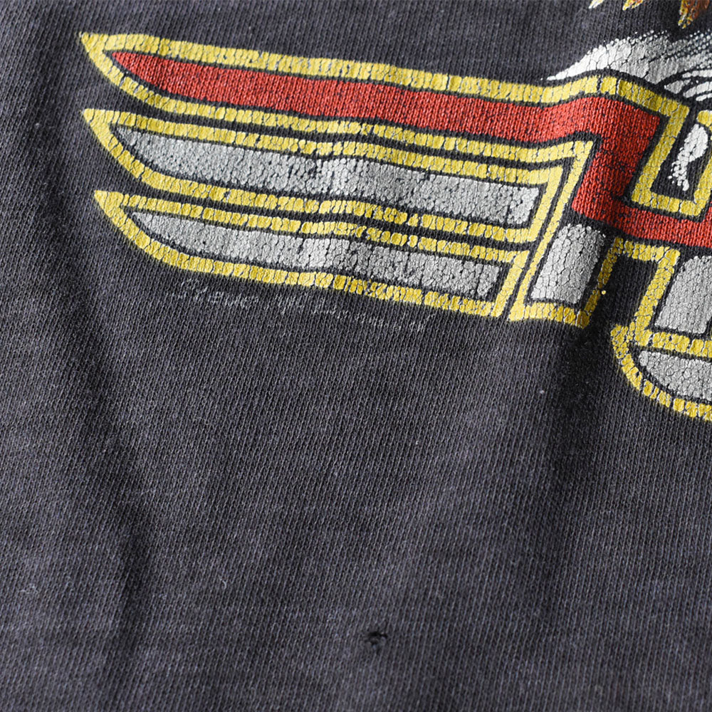 80’s Harley-Davidson × 3D Emblem “Eagle Logo” バイク Tシャツ 250916