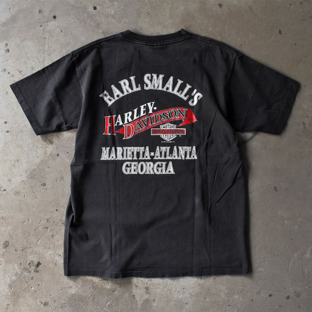 90’s Harley-Davidson 両面プリント Tシャツ USA製 250415