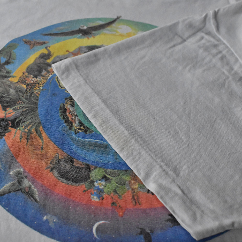 90’s ”Human-i-Tees” アニマルプリント Tシャツ USA製 240427