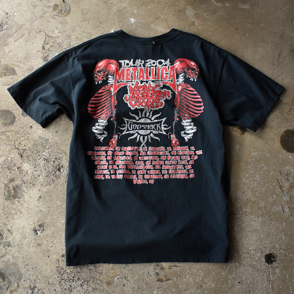 Y2K METALLICA “Madly In Anger With The World“ Tour Tシャツ 250422H