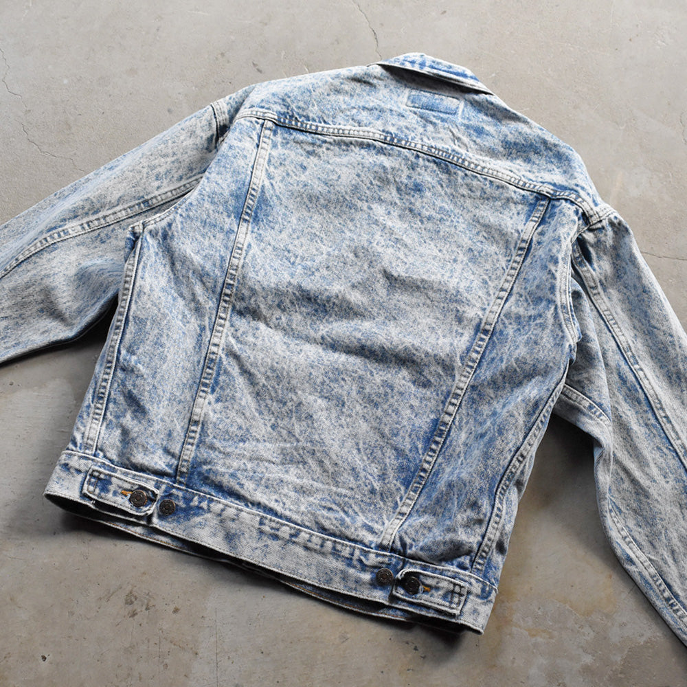 90’s Levi's 70507-0219 ケミカルウォッシュ デニムジャケット USA製 250930