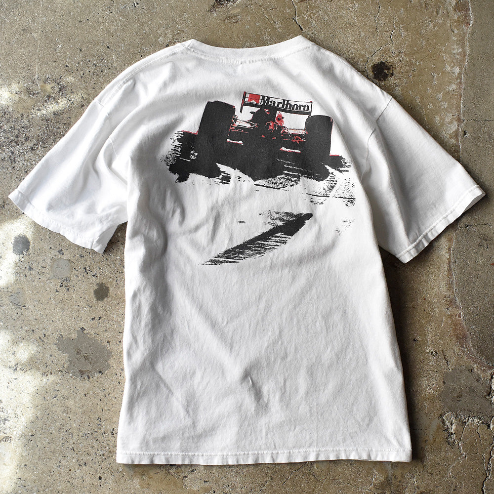 90's~ “Marlboro“ Racing! ポケットTシャツ USA製 250411H