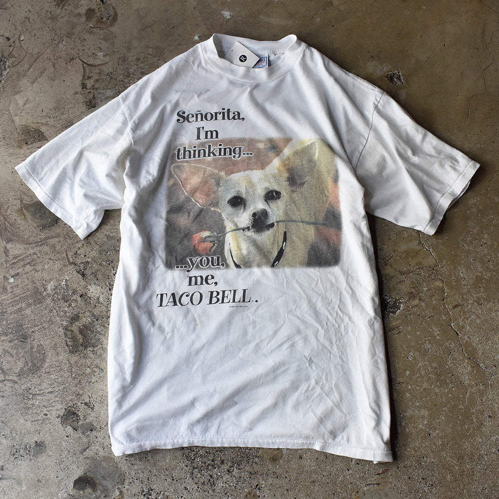 90s Taco Bell “タコベル・チワワ“ 企業 Tシャツ USA製 250821H
