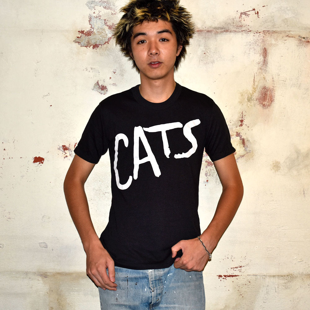80~90’s “CATS” ミュージカル Tシャツ 250909H