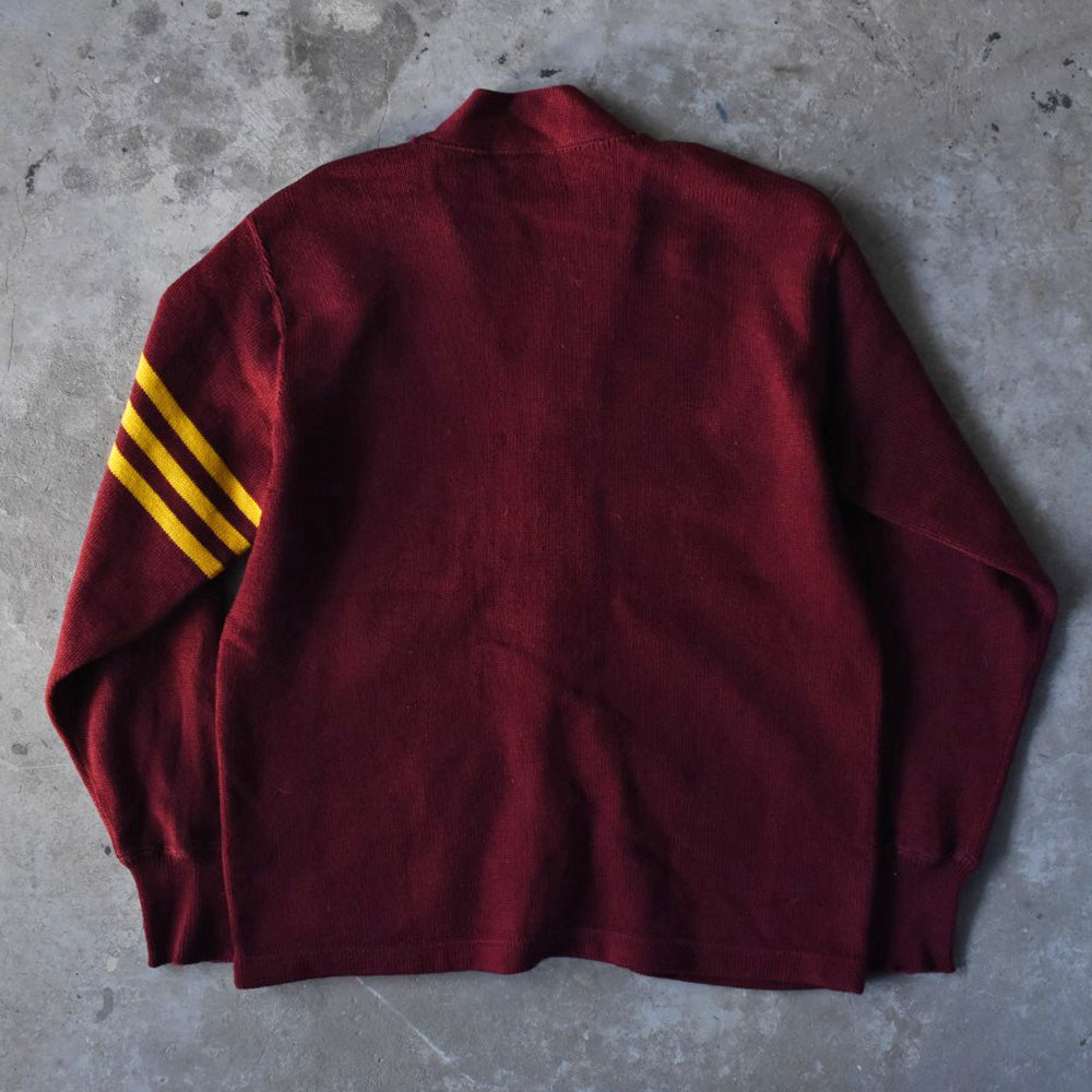 50’s Detroit Knitting Mills レタードカーディガン 251209H