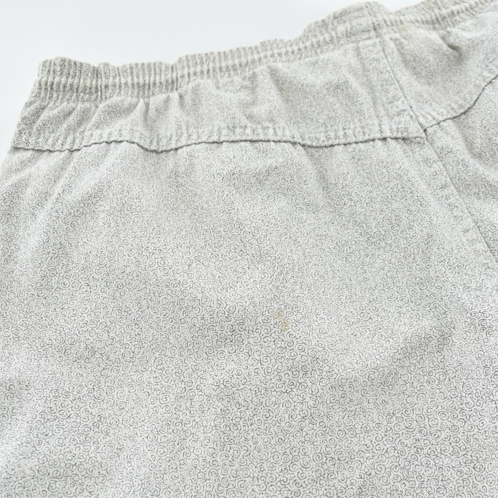 90's Stussy 黒タグ 総柄 イージーショーツ 2600710H
