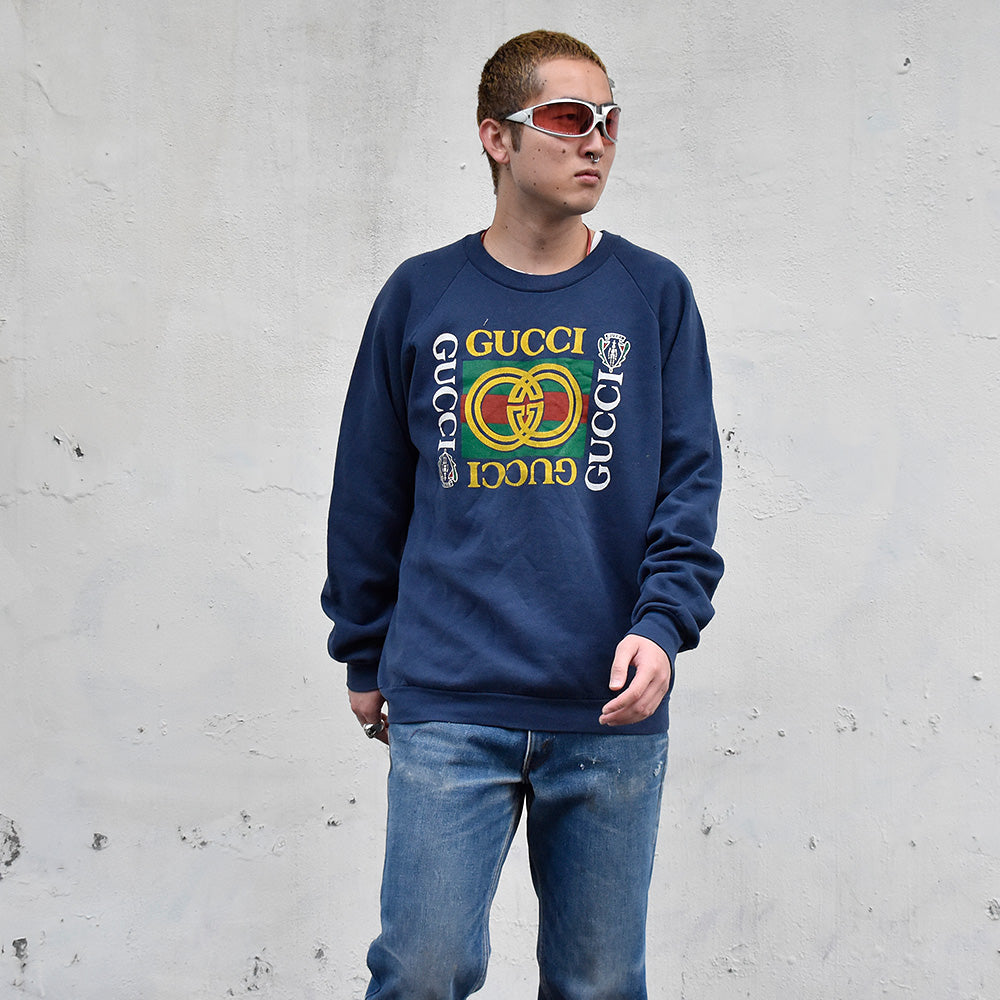 90’s ブートレグ GUCCI スウェット 241110H
