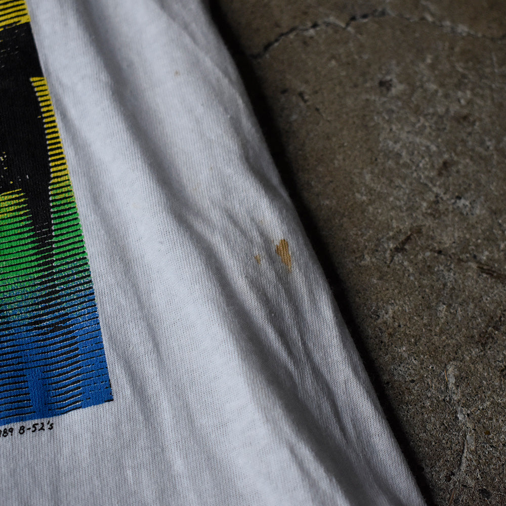 80's The B-52's “Cosmic Thing Tour” ロック Tシャツ 240606H